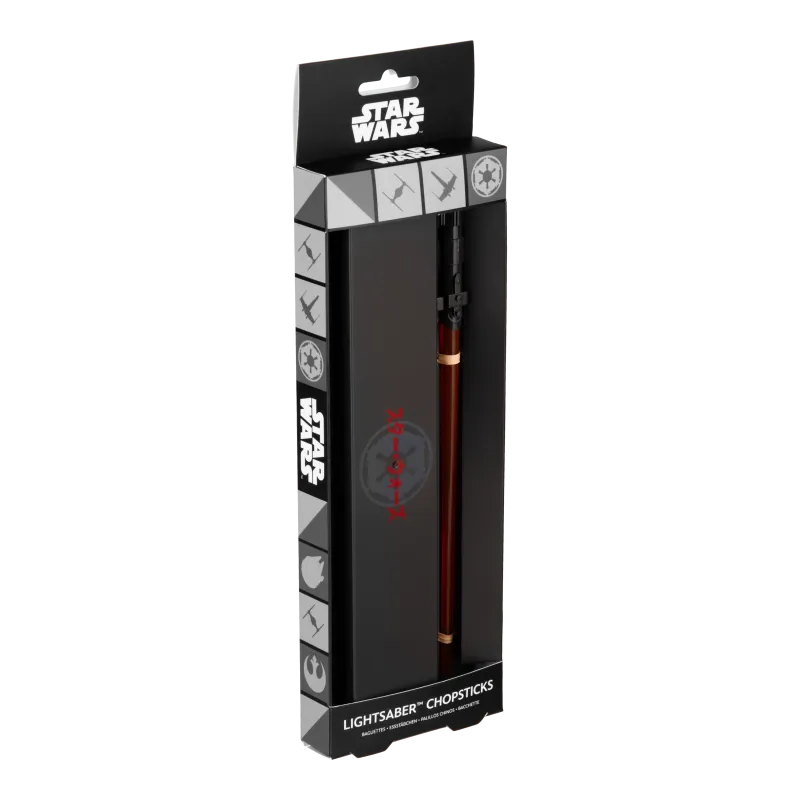 Paladone - Coppia Bacchette per sushi con astuccio - Lightsaber Star Wars